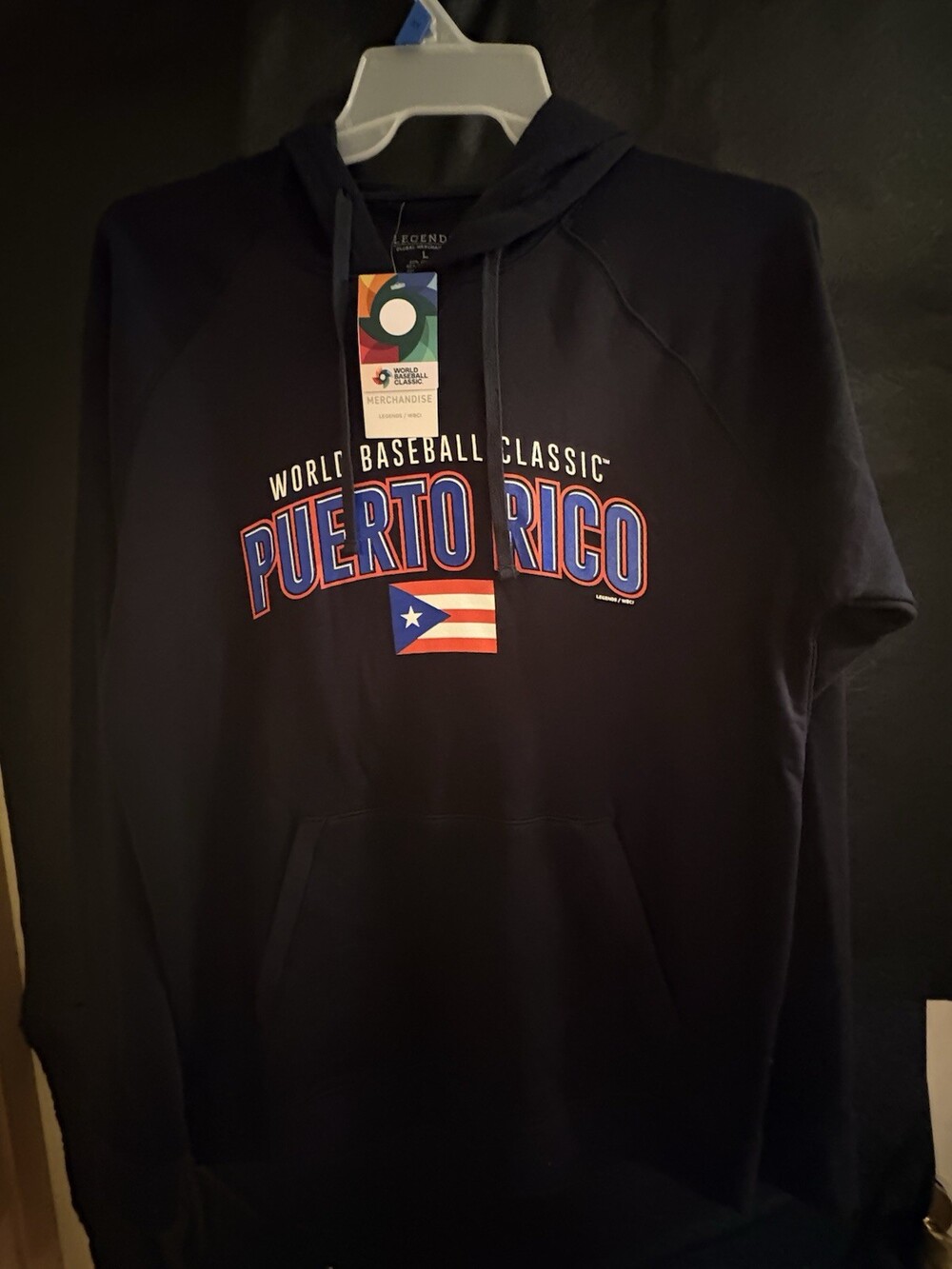 Puerto Rico Baseball LEGENDS 2023 Sweater Size L